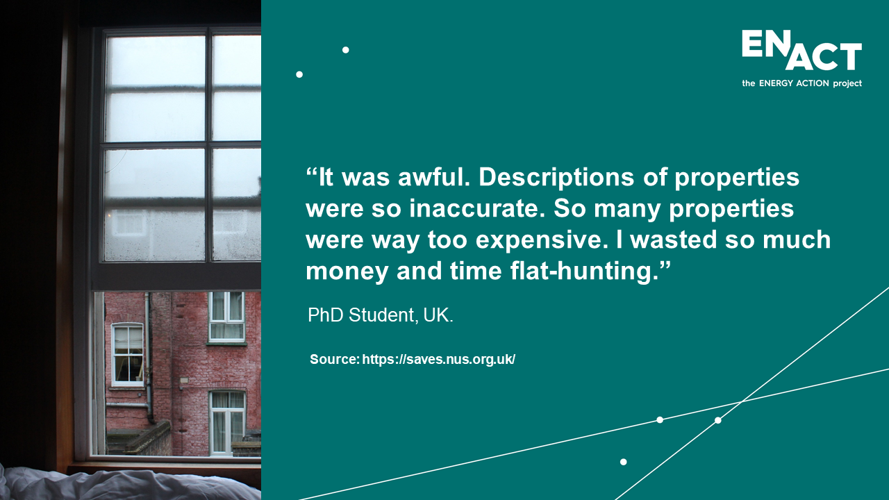 Support for university students in energy poverty