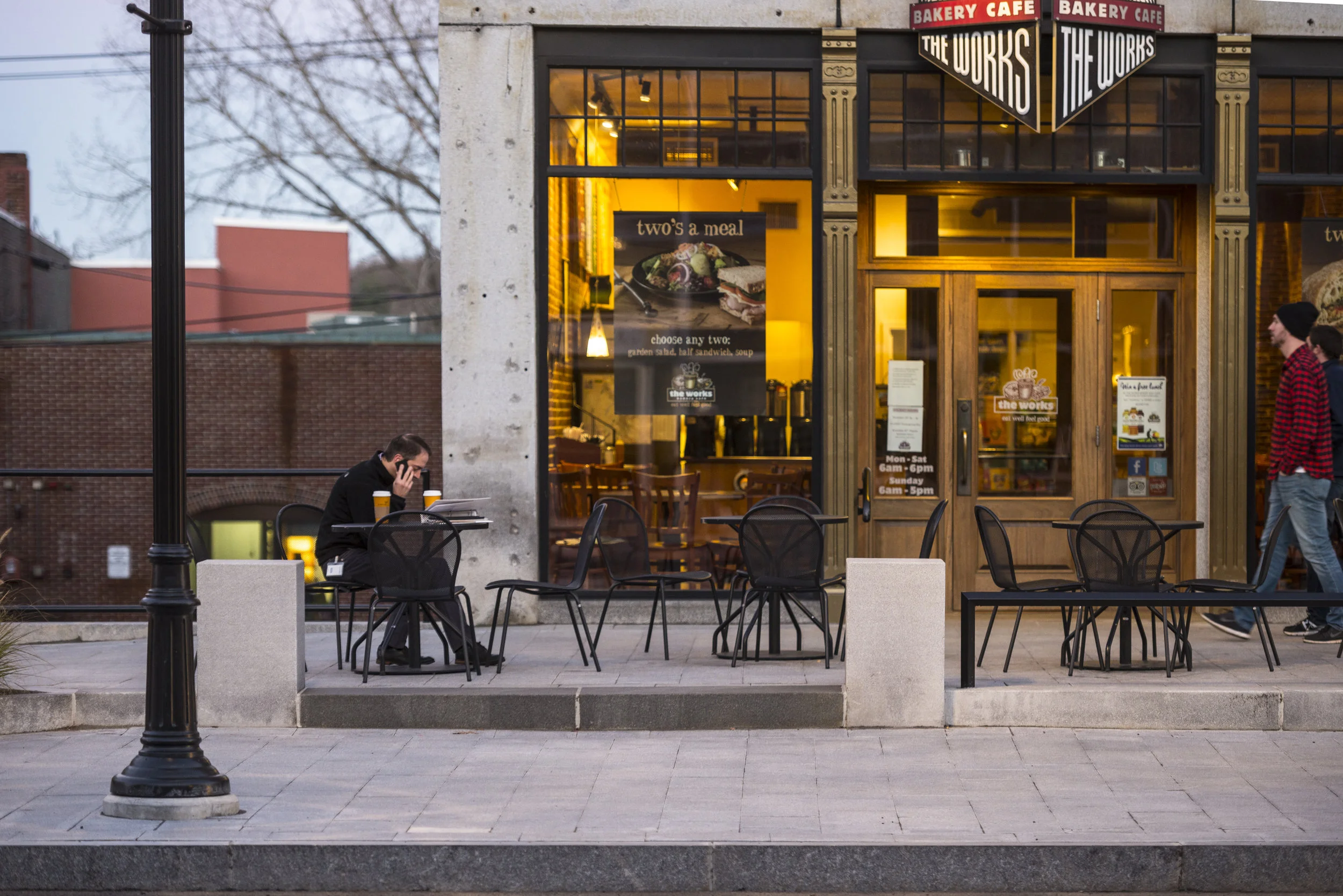 Downtown Concord is where our placement sites are located, with restaurants, Pubs, cultural attractions and unique shops (Photo COurtesy of the Concord Main Street Project)