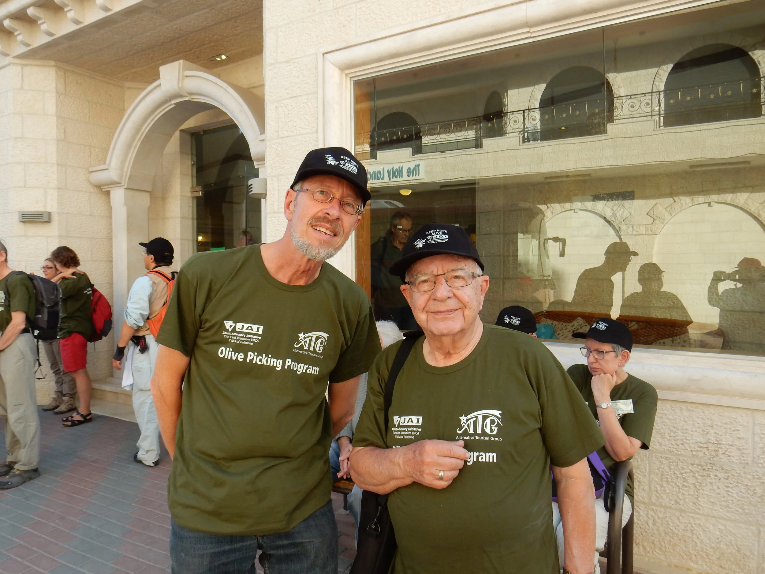 Jaap en Piet in Palestina