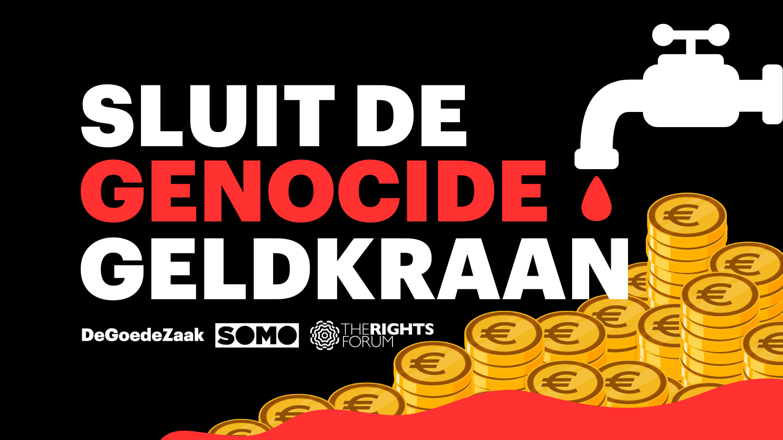 Dag 4: Petitie: Sluit de genocide geldkraan!
