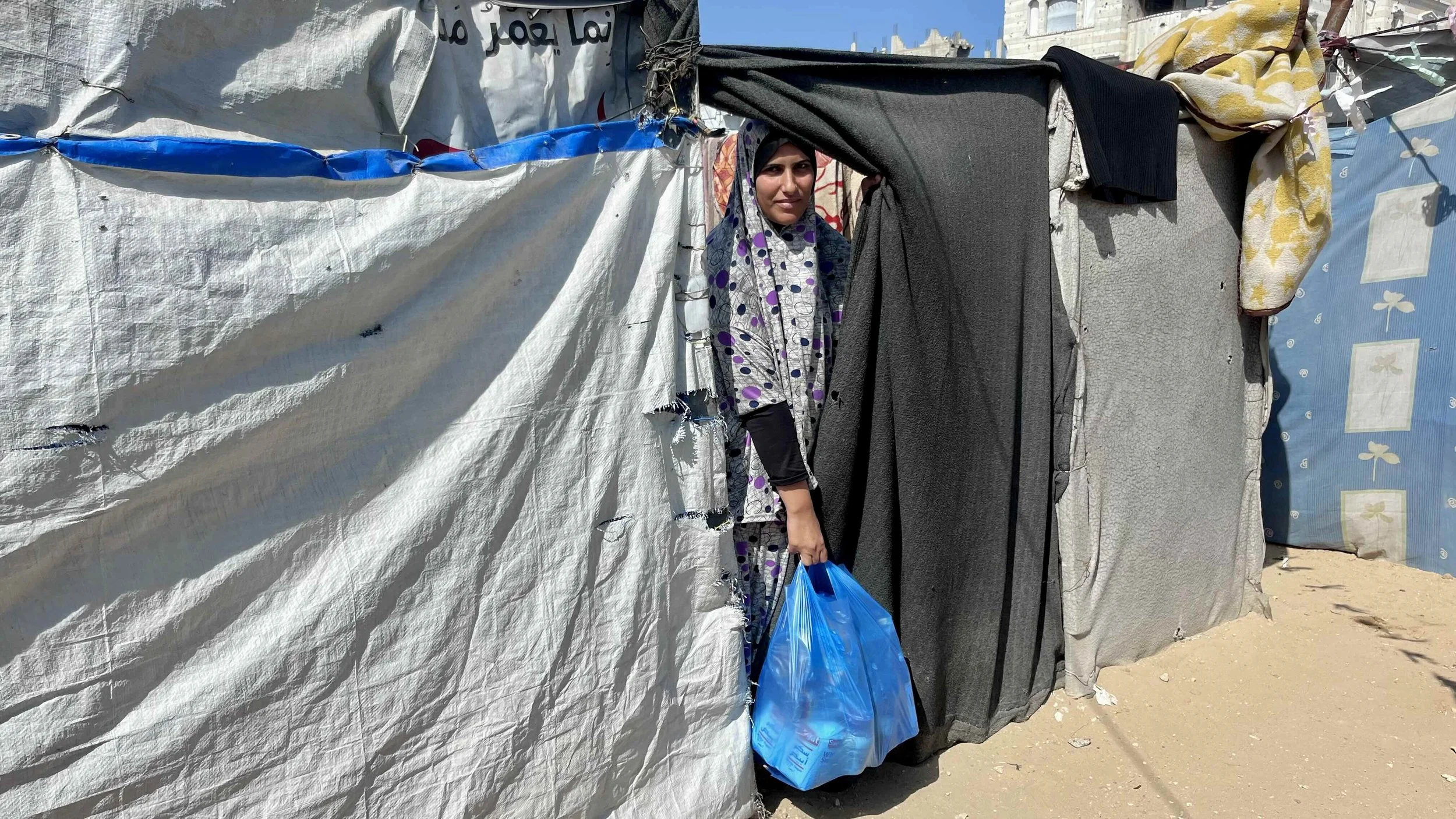 Palestina Fonds update: water, dekens, kleding en voedsel