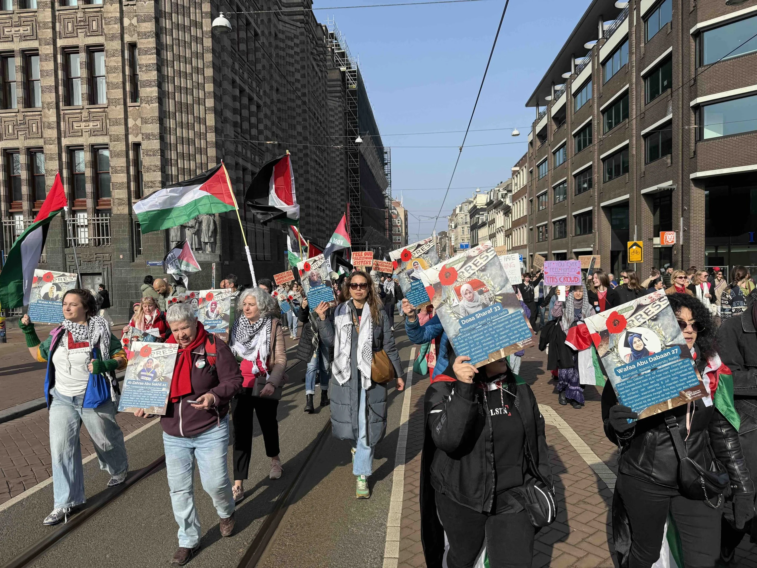 Aandacht voor vermoorde vrouwelijke journalisten