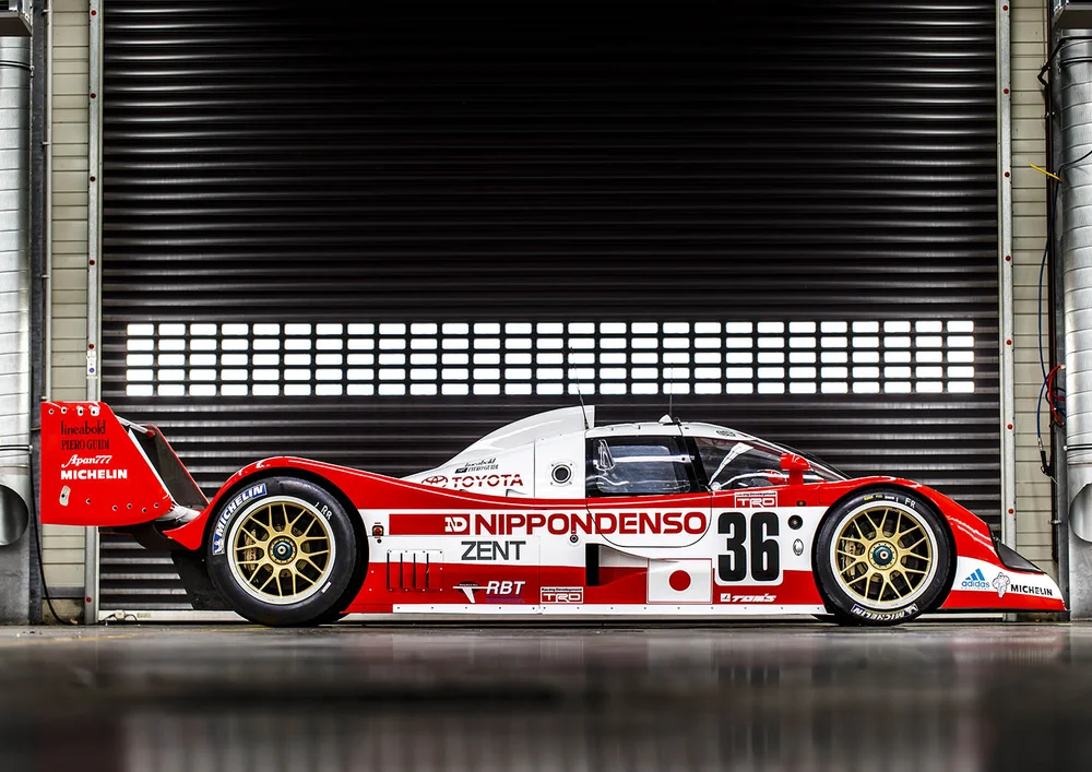 Ebbro Toyota TS010 Nippondenso Le Mans 1993 N°36 Miniature 1/43 Résine