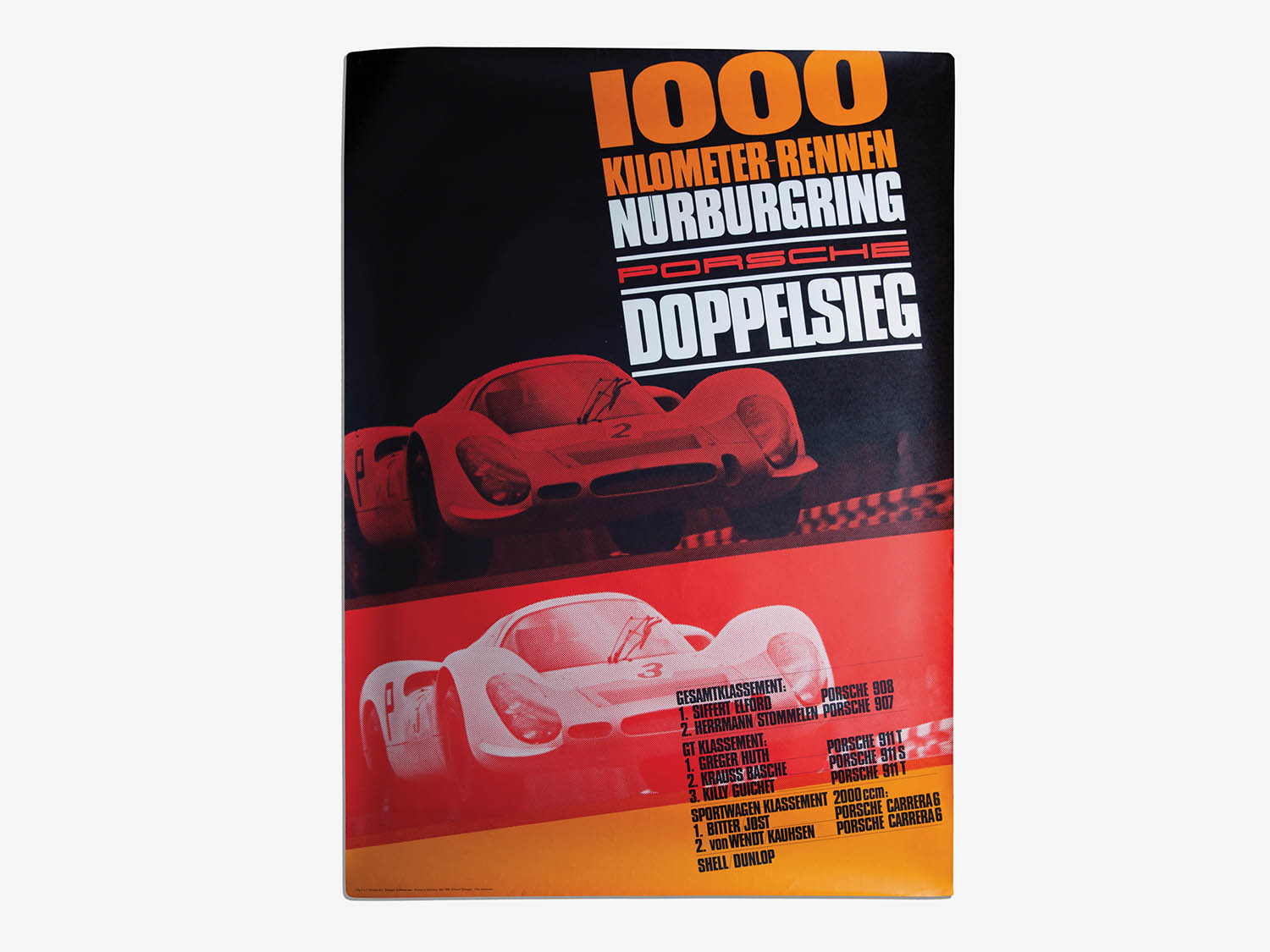 Porsche Racing posters from the 1960-1980s — Ecurie