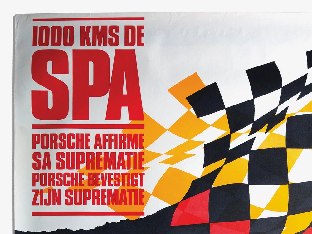 Porsche Racing posters from the 1960-1980s — Ecurie
