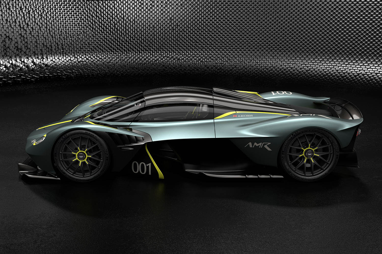 Aston Martin Valkyrie with AMR Track Performance Pack - Stirling Green and Lime livery (3).jpg