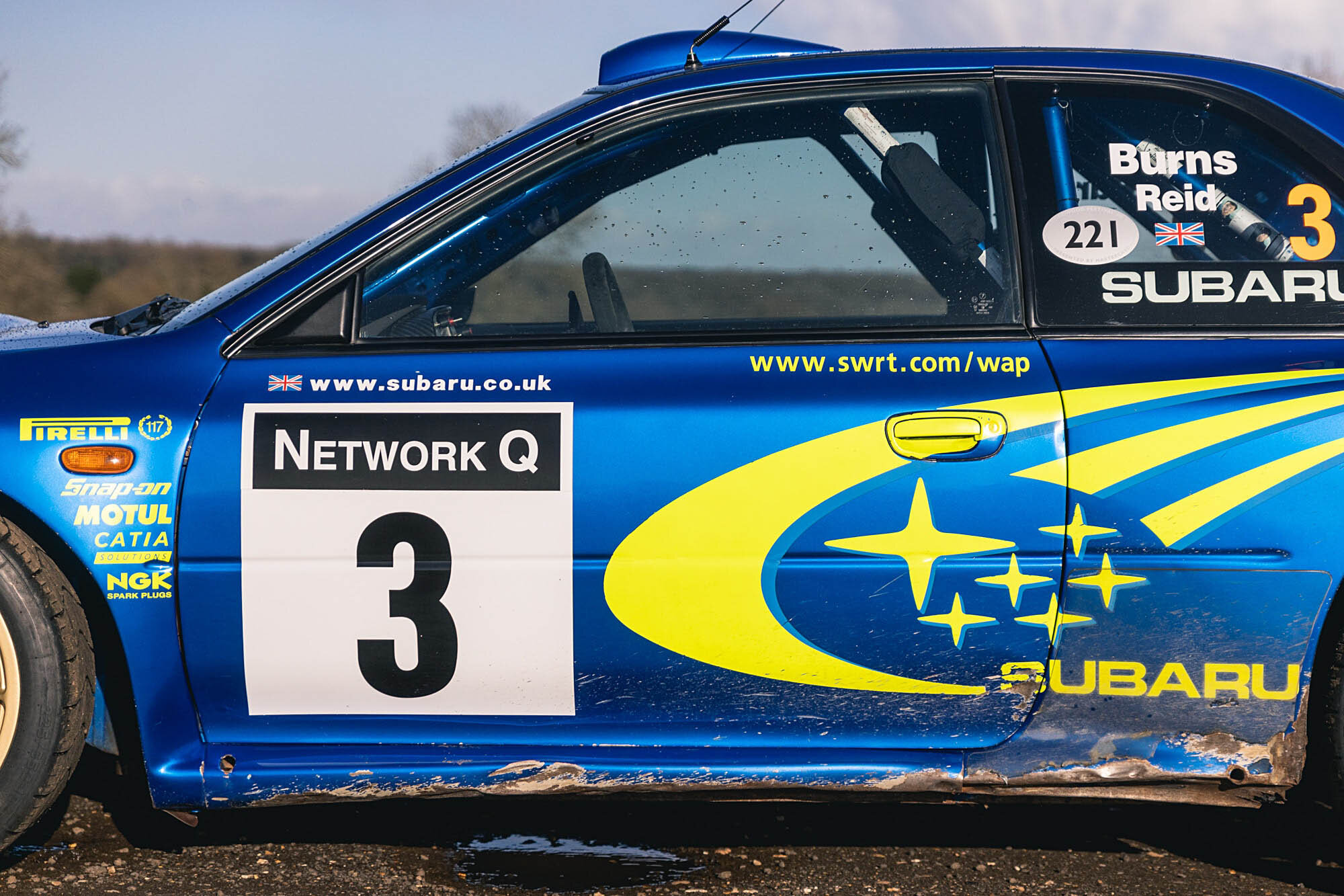 Richard Burns Winner of Safari Rally 2000 Subaru Impreza WRC HPI new 1:43 scal 