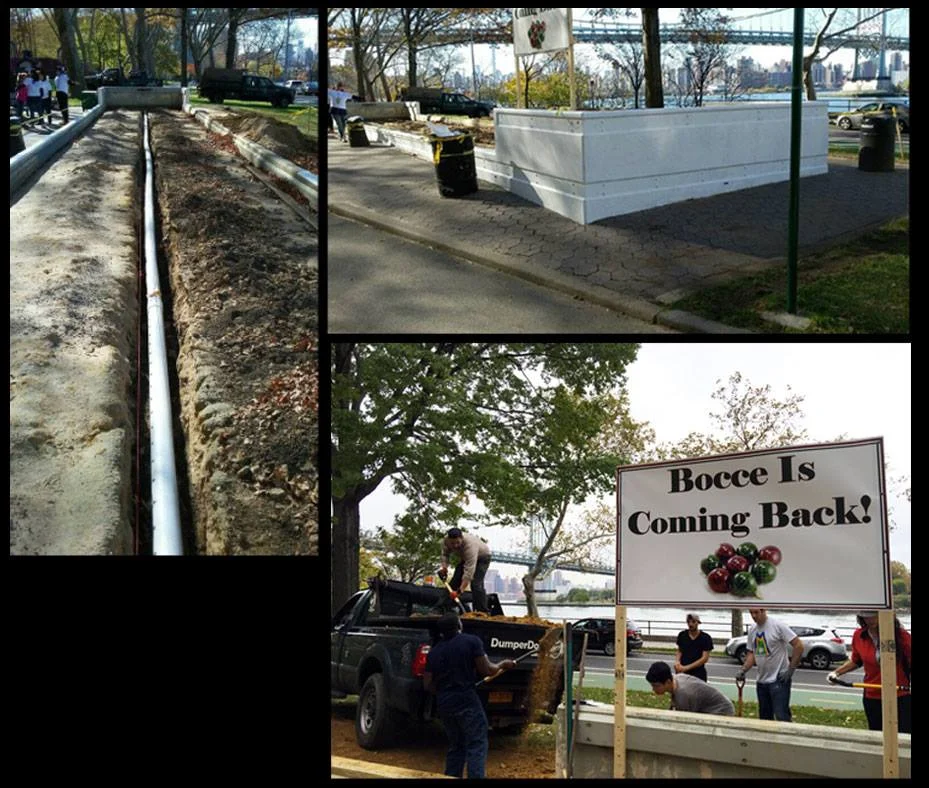 Bocce Ball Court Restoration