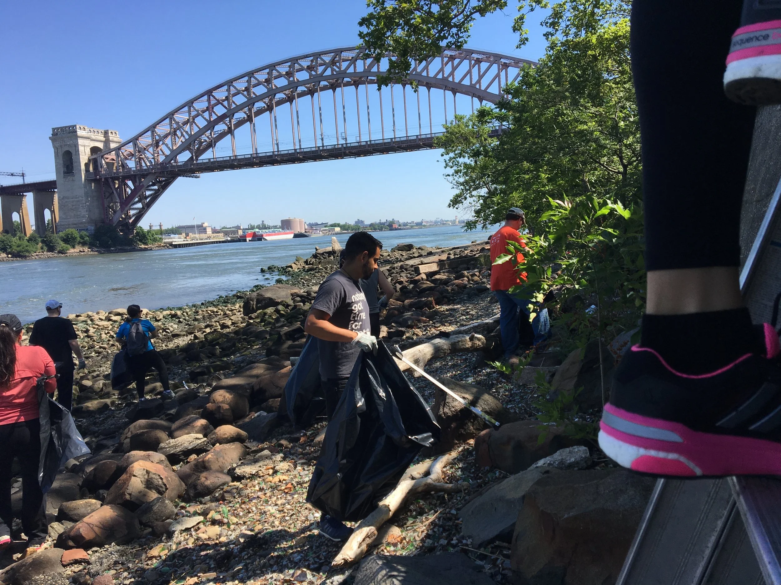 Astoria Park Shoreline Cleanup & Beautification