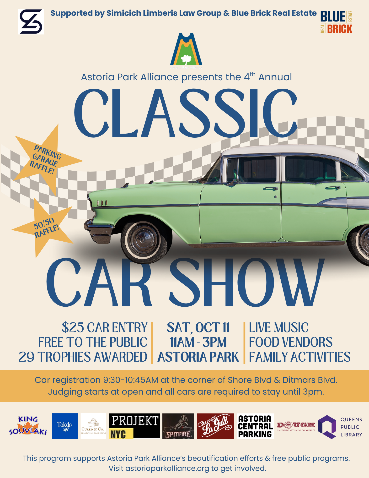 Astoria Park 4th Classic Car Show