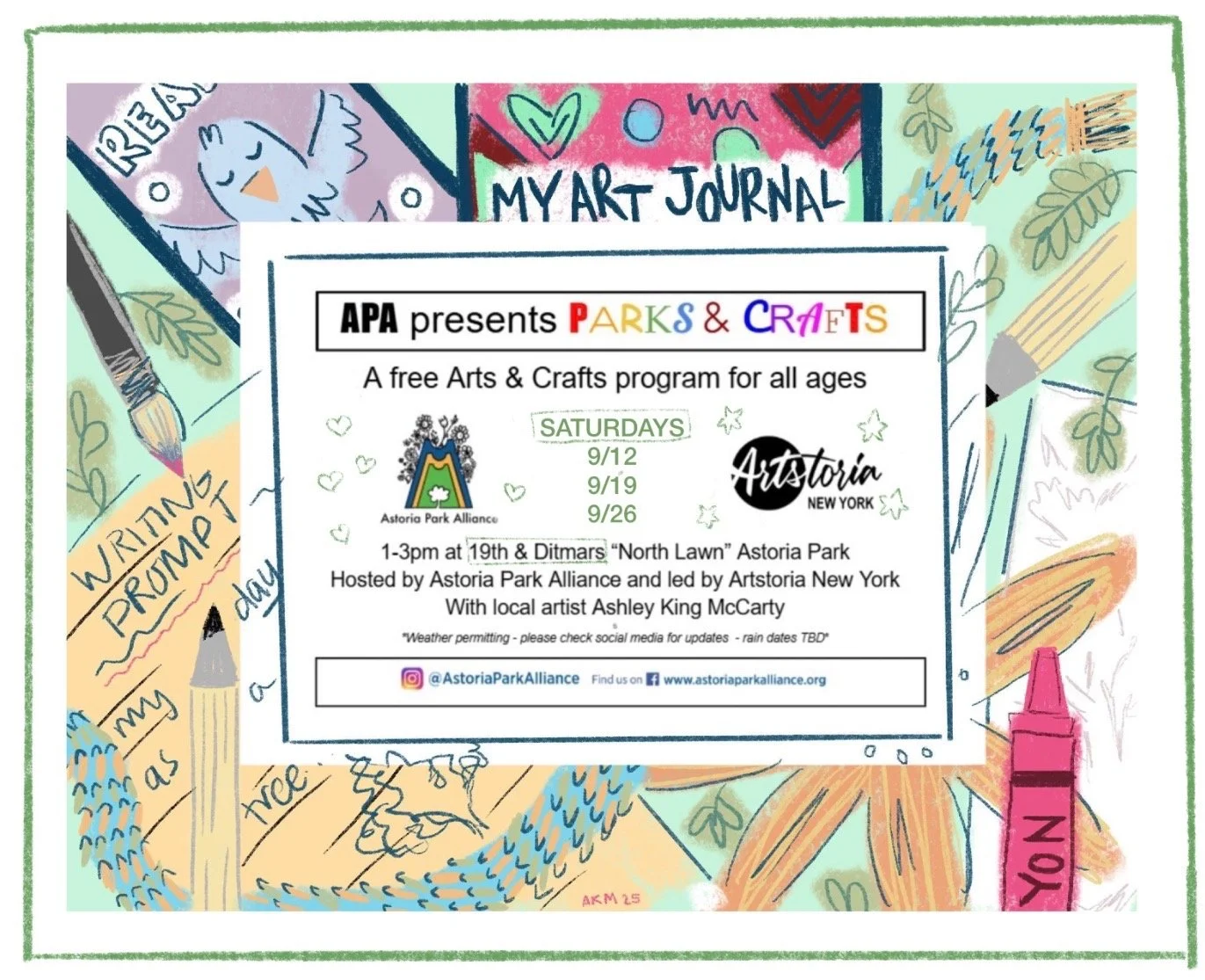 APA presents "Parks and Crafts" - Day 1