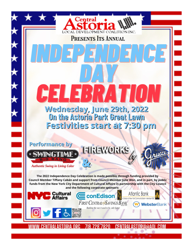 4th of July Astoria Park Fireworks — Astoria Park Alliance