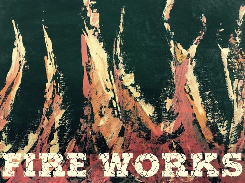Fire Works Painting Party!