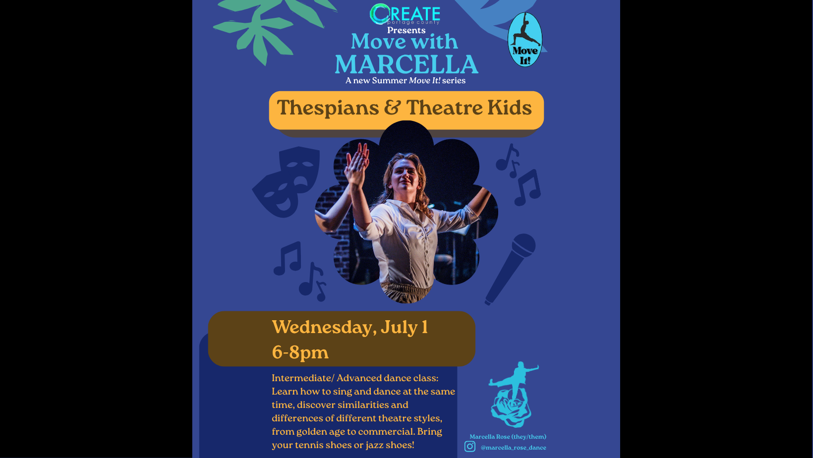 Move It! with Marcella - Thespians and Theatre Kids
