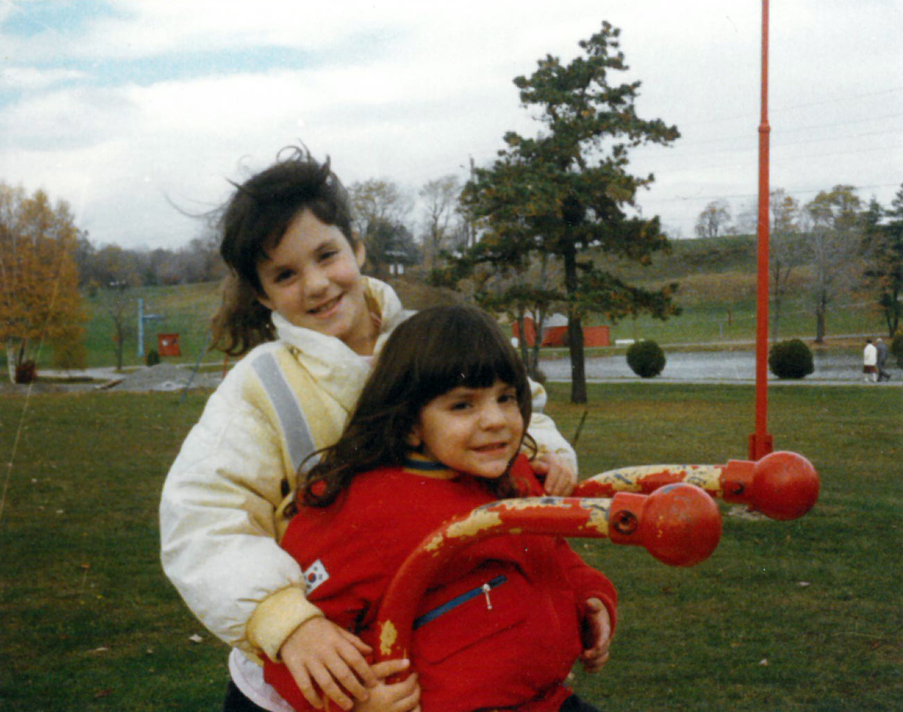 The Author and her sister at Kutsher's