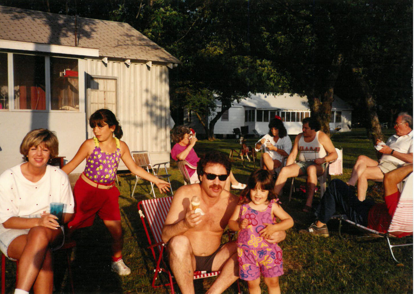 Family and Friends, Rosmarin's Bungalow Colony, Monroe, NY