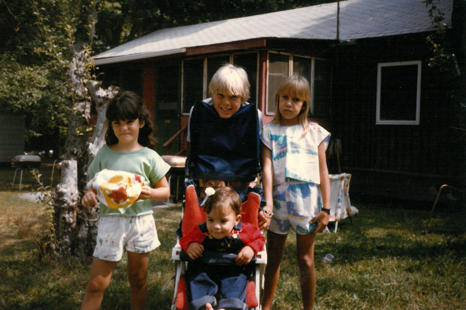 Author, Sister and Cousins, Rosmarins, Monroe, NY