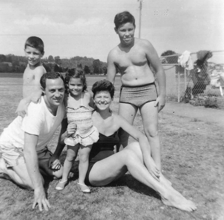 Author's mom's family, Wawarsing, NY