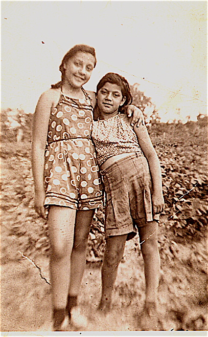 Author's family at a bungalow colony