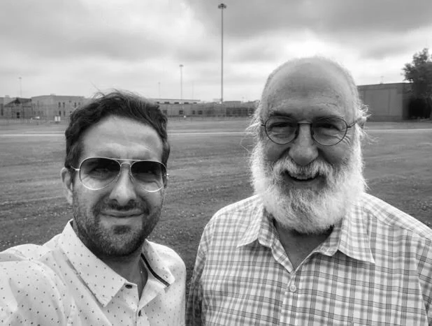 Nathan Lee & Robert Smith (eucharist minister) at Deberry Correctional Facility