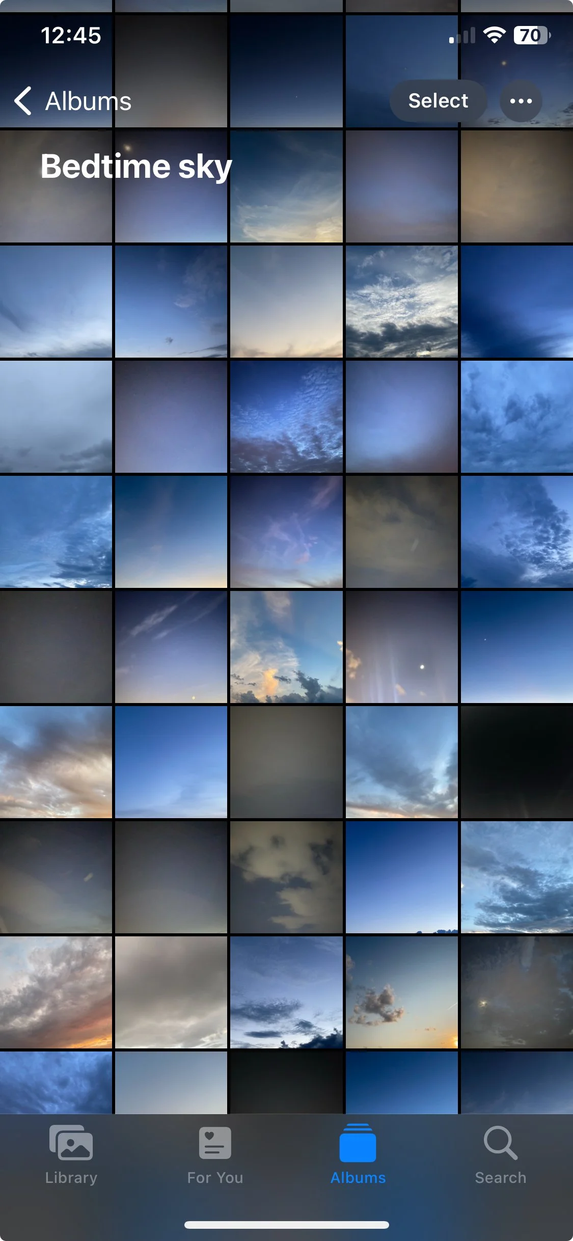 View album “Bedtime sky”.jpeg