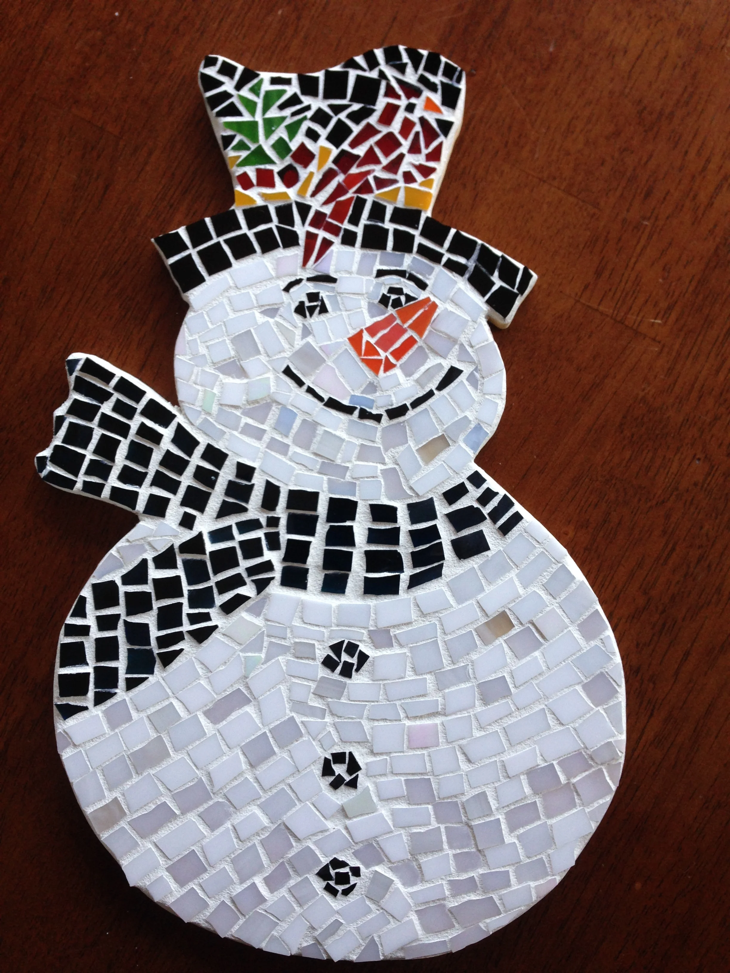Snowman Mosaic Class