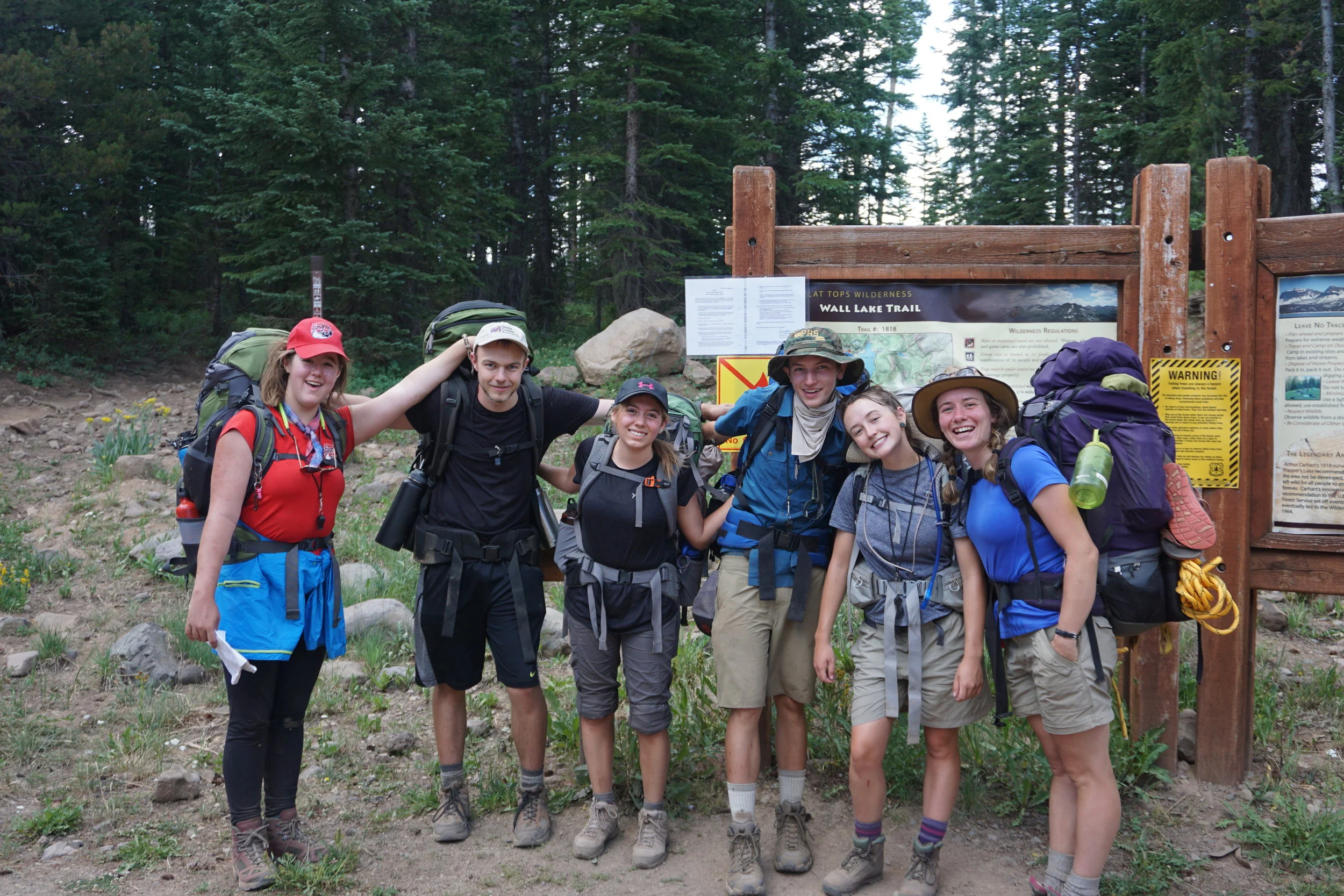 backpacking summer camps