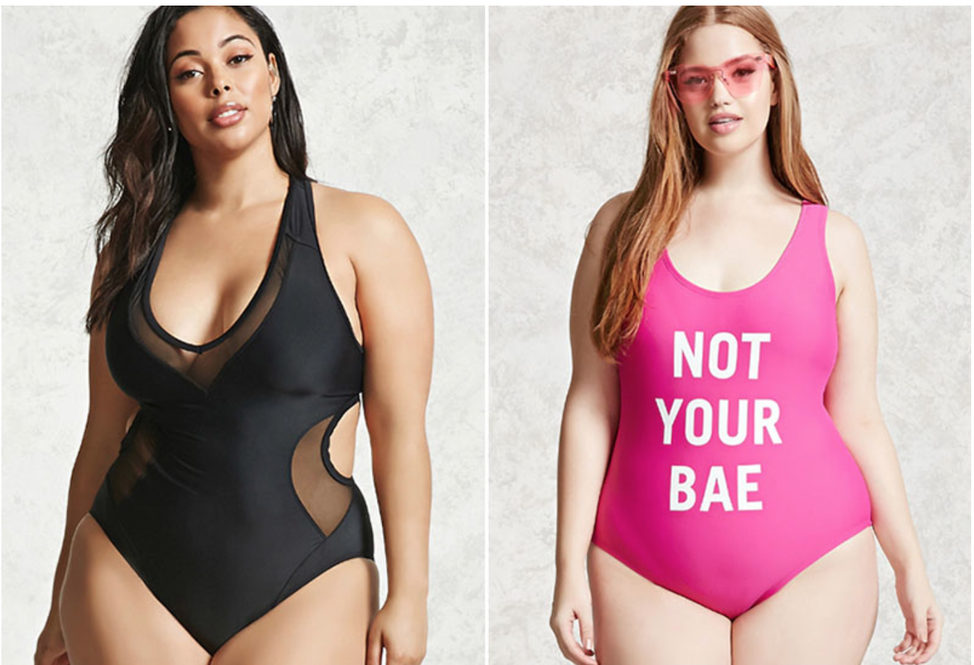Forever 21 Launches Plus-Size Swimwear Range