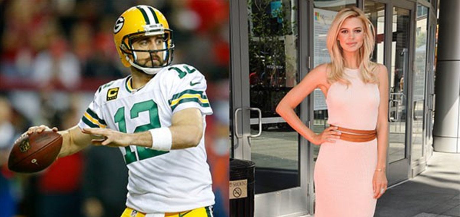 Aaron Rodgers spotted on golf date with SI swimsuit model Kelly Rohrbach