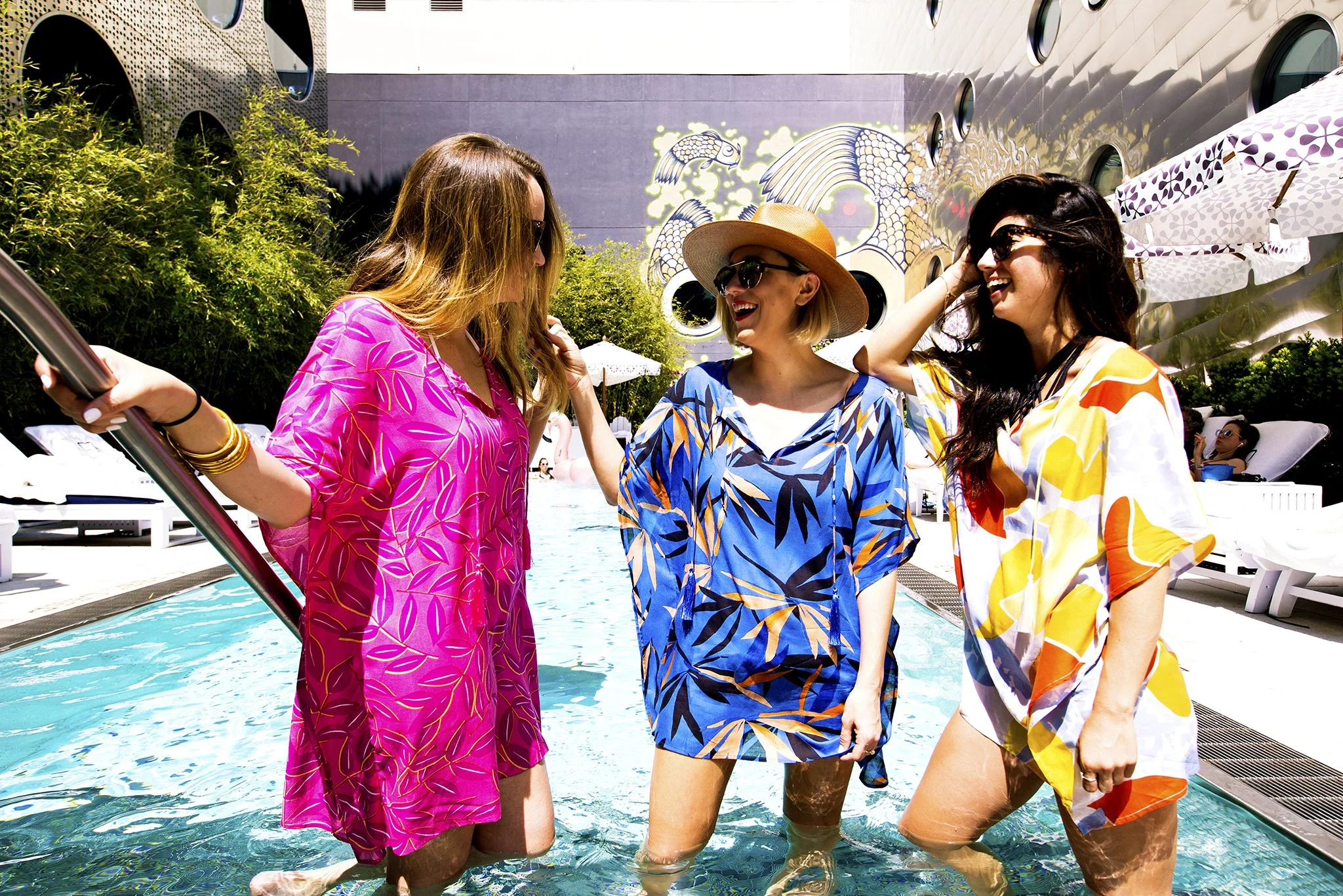COOPER & ELLA CREATES COVER-UPS FOR THE BEACH AT DREAM DOWNTOWN HOTEL