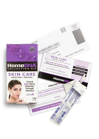 DNA Kit Uses Genetics for Customized Skin Care Regimen