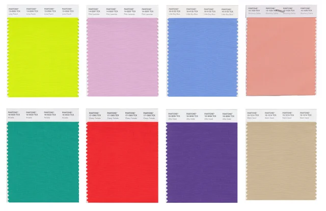 Pantone Lists 12 Leading Spring Colors