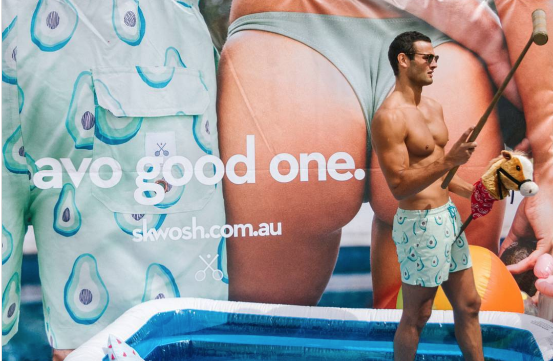 How Aussie swimwear start-up Skwosh upstaged big brands with $200 billboard