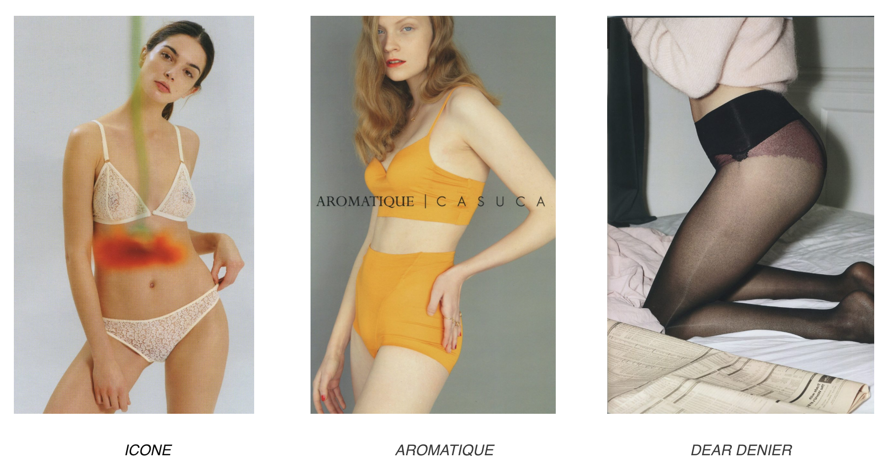 3 MAJOR TRENDS FOR LINGERIE