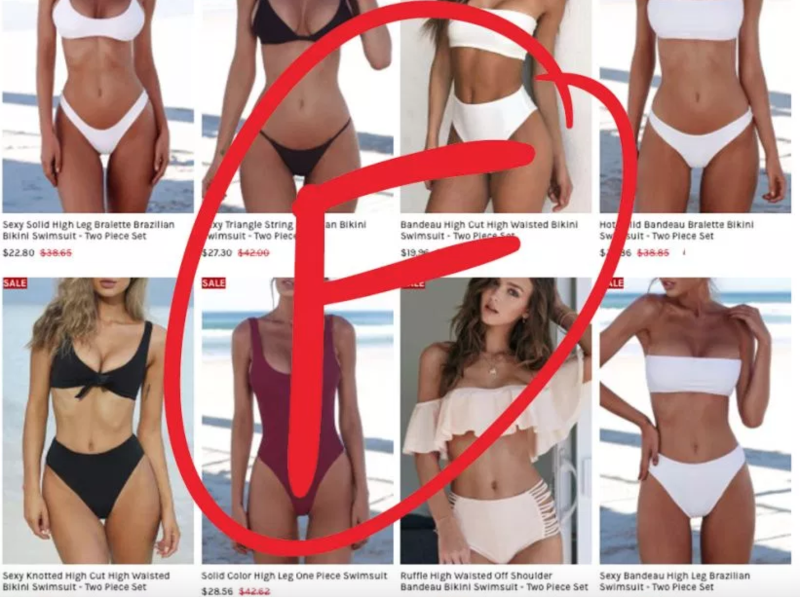 Better Business Bureau says beware of "Vancouver-based" bikini dealer