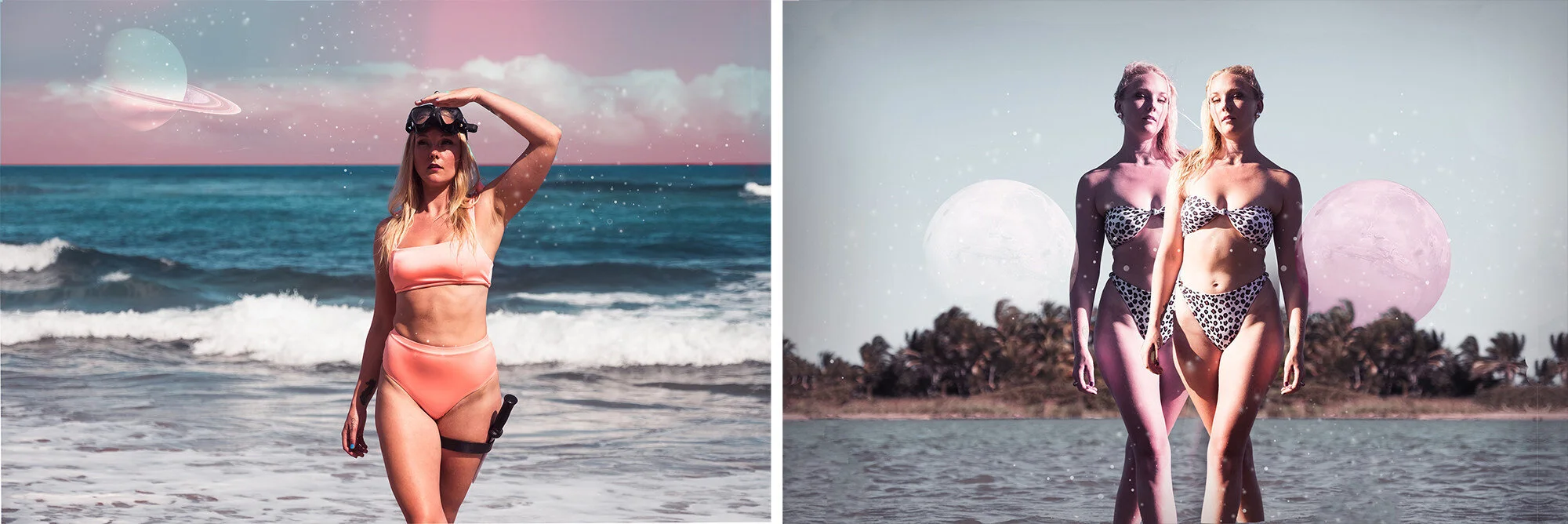 Bikini Empire Launches Luxury Vintage "Deserted Island" Women of James Bond Collection