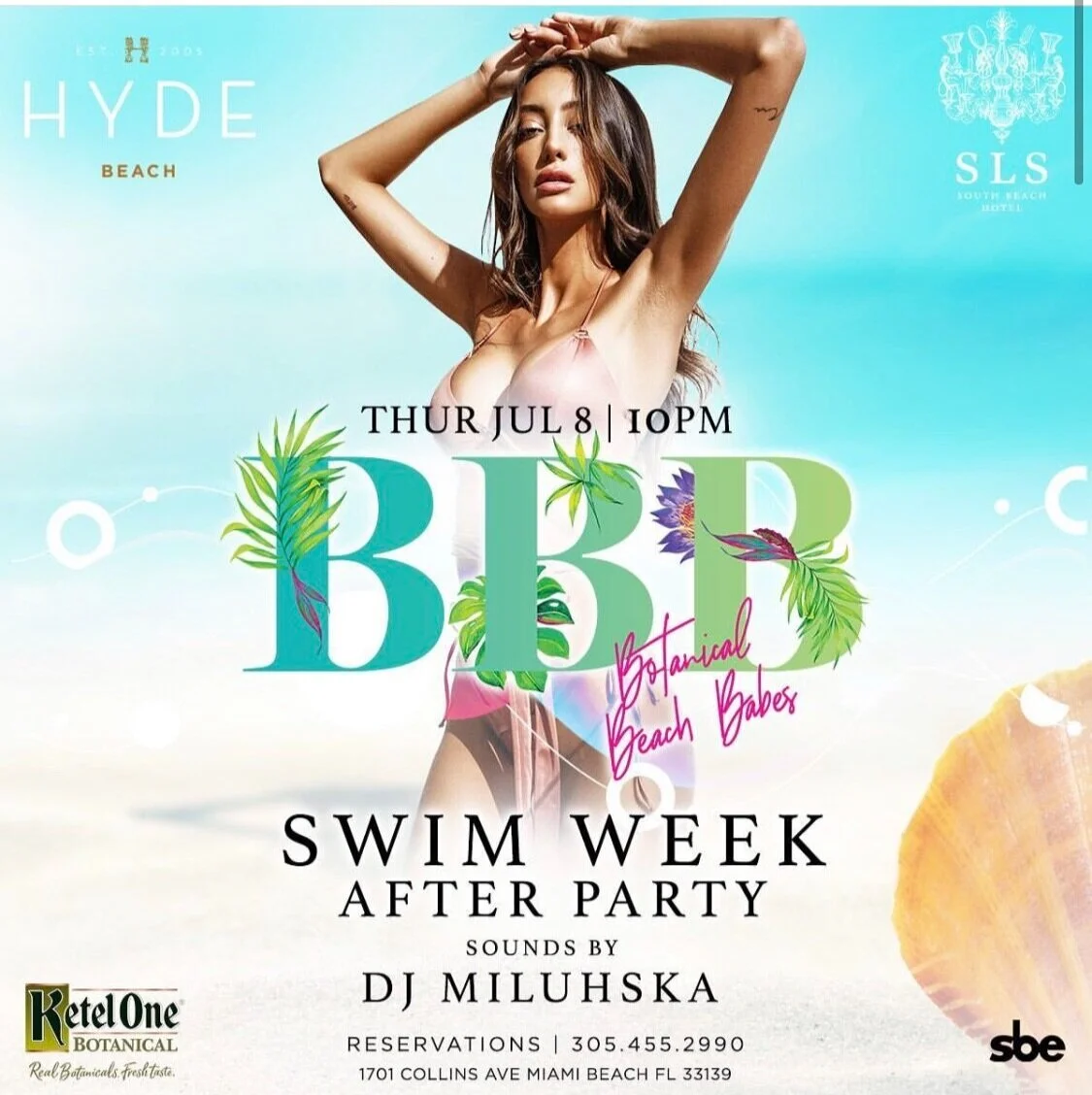 BOTANICAL BEACH BABES SWIM WEEK AFTER PARTY