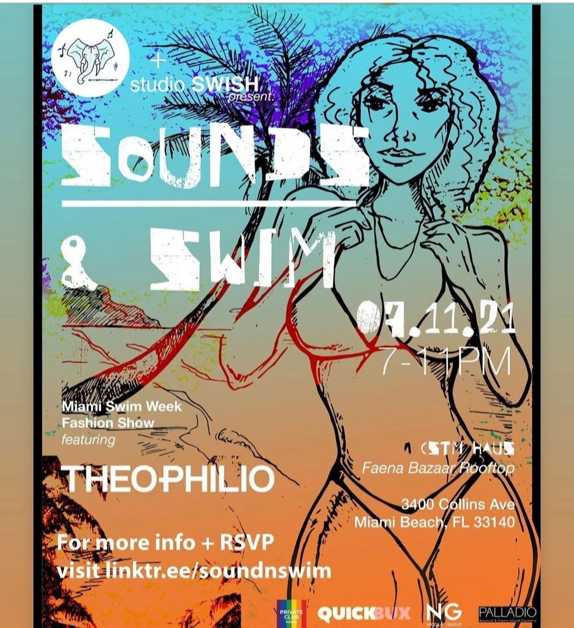 SOUNDS &amp; SWIM FEATURING THEOPHILO