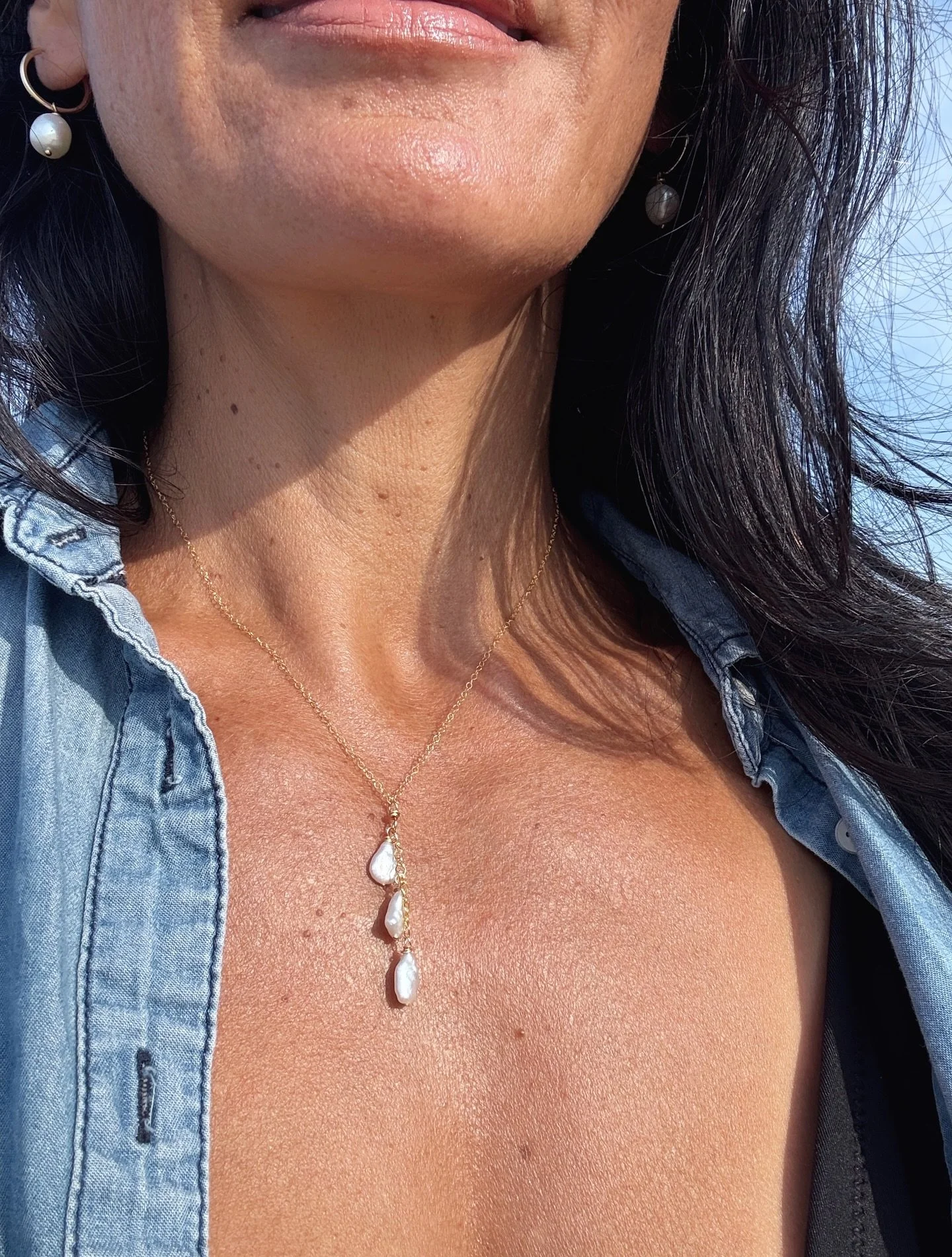 Aloha, Hawaii Friends! A shipment of the most beautiful beachy-boho pearl jewelry is on its way to The Seamless Shop in Honolulu! 🌈🤙🏼