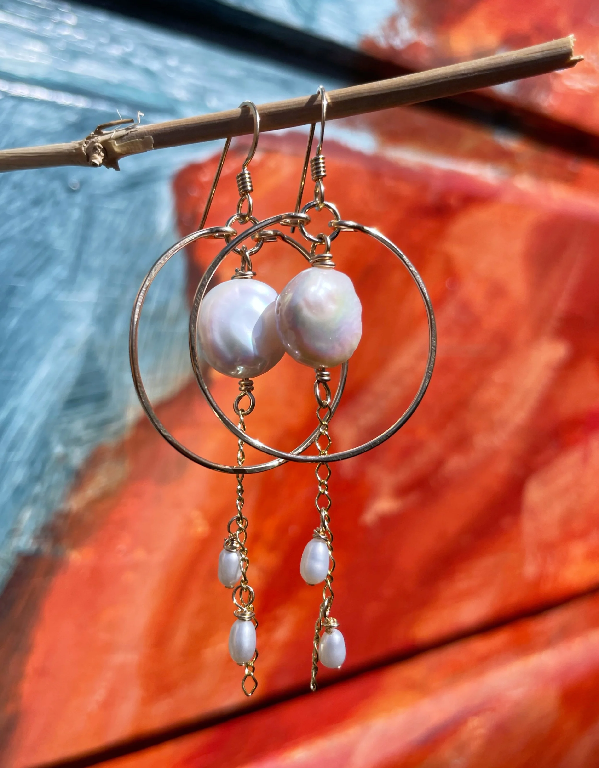 The numbers do not lie! I ran a report to see which were my best selling earrings. And now I know, you love pearls as much as I do. 😆🤍