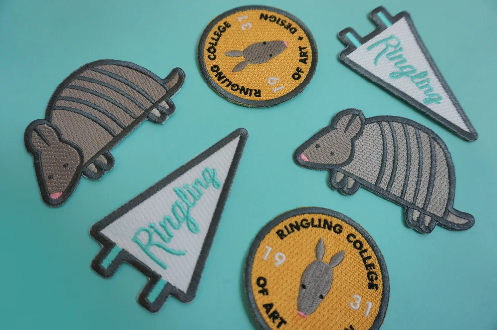 Students who filled their personal logbook with all 6 location stamps received patches as a prize.