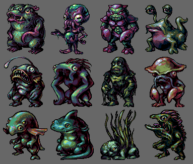 Sea Monsters from Outer Space