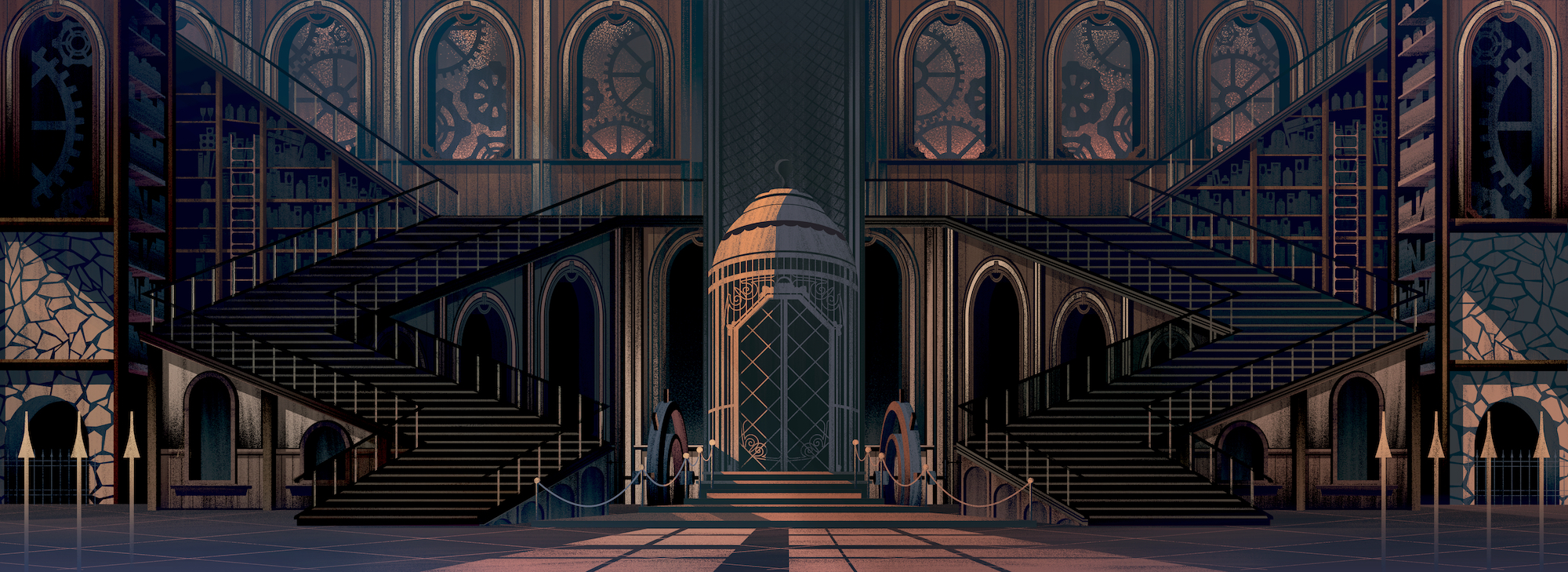 Umbrella Factory, Grand Lobby