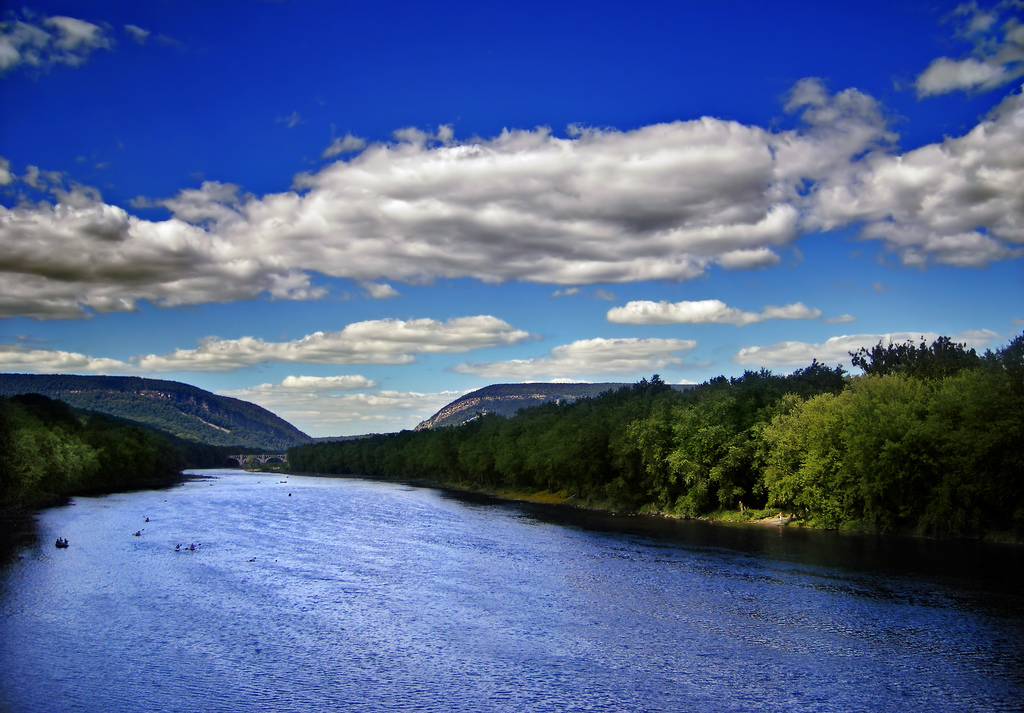 Delaware River, Northampton County–Warren County line. Photography by Nicholas A. Tonelli .