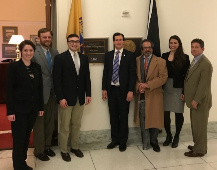 Members of the Coalition for the Delaware River Watershed on March 20, 2018 at Hill Day in D.C. meeting with Rep. Frelinghuysen's office, who serves as Chairman of the House Appropriations Committee.