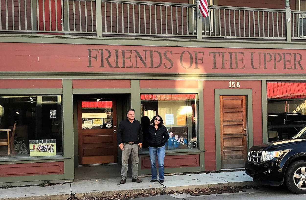 Jeff Skelding and Sherri Resti Thomas of Friends of the Upper Delaware River Photo Credit: Friends of the Upper Delaware River