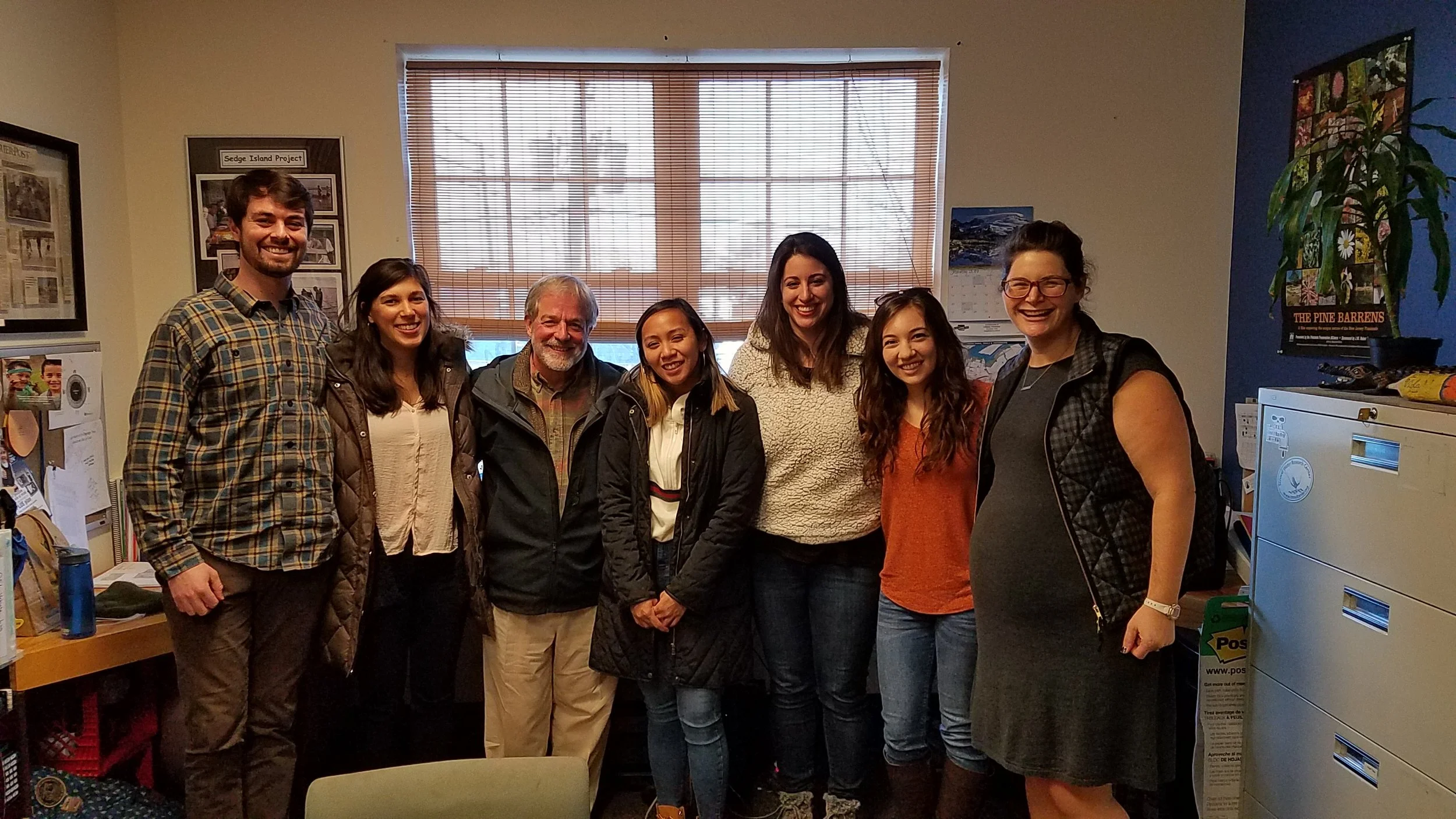 From left to right: Kevin Gassaway (UP), Rachel Abbott (UP), Jim Cummings (UP), Katharina Miguel (CDRW), Madeline Emde (CDRW), Sandra Meola (CDRW), Kourtney de la Cruz (UP)