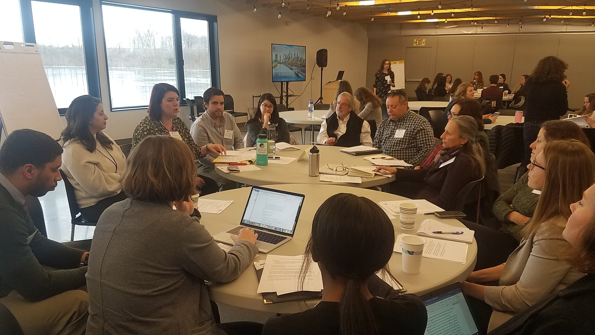 New Jersey members meet at the Coalition's annual meeting in January 2019 to discuss state priorities.