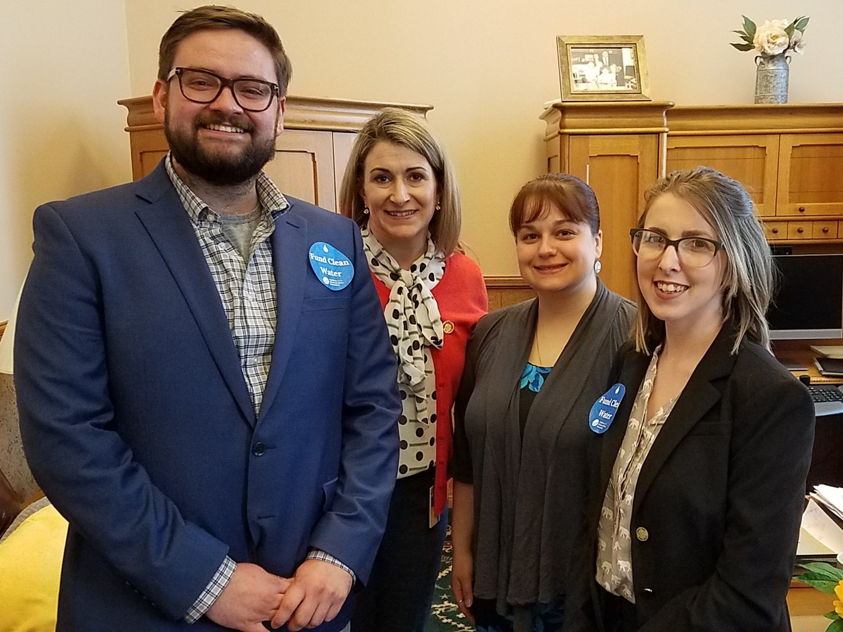 PennFuture and CDRW discuss full share funding for the Delaware River Basin Commission, funding the DEP, and addressing plastics and Styrofoam in our waterways with Rep. Rosemary Brown.
