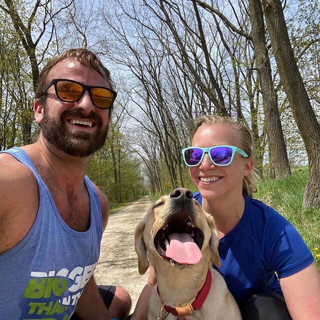 We were lucky to have the most beautiful weather yesterday for our @biggerthanthetrail 10K! All around the world, 700 people ran to support mental health awareness. Let&rsquo;s all remember to check in on each other, listen to one another, and togeth